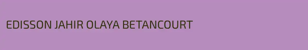 EDISSON JAHIR OLAYA BETANCOURT